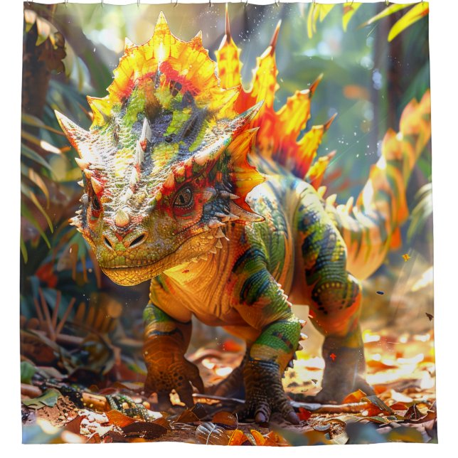 Cortina Para Box Dinossauro (Frente)