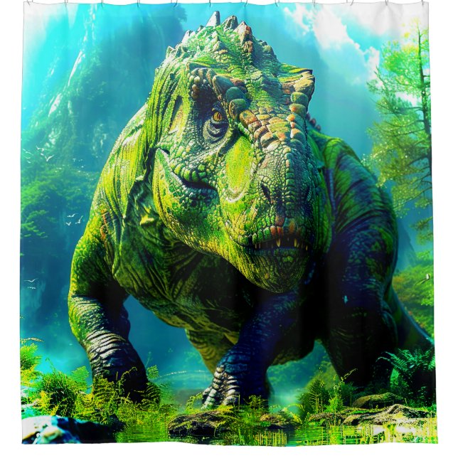 Cortina Para Box Dinossauro (Frente)