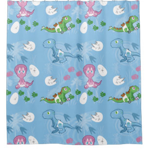 Cortina Para Box Dinossauros Bebês