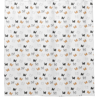 Cortina Para Box diseño de gatitos