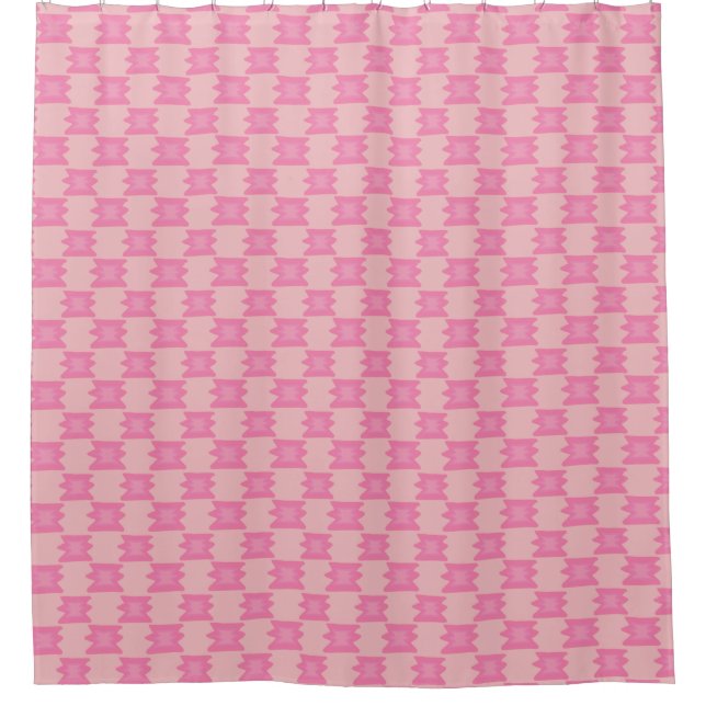 Cortina Para Box Dismal Pink Shower Curtain Southwestern Western (Frente)