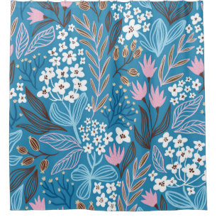 Cortina Para Box Ditzy Floral: Vintage Primavera.