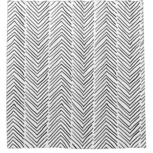 Cortina Para Box Doodle Handmade Herringbone Boho Minimal Scandi