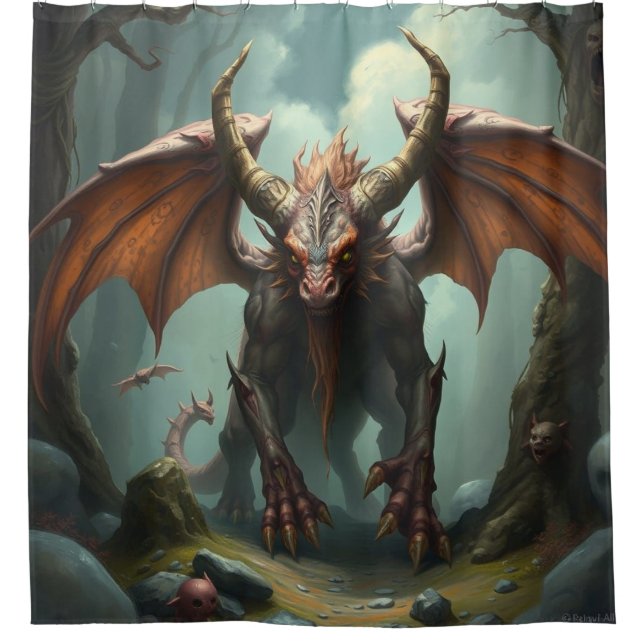 Cortina Para Box 🔥 Drachenwelt – Das Reich der Lüfte und Flammen (Frente)