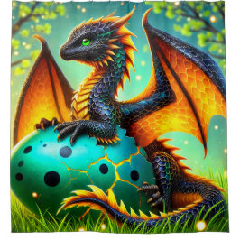 Cortina Para Box Dragão bebê