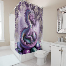 Dragão Gótico Místico Roxo