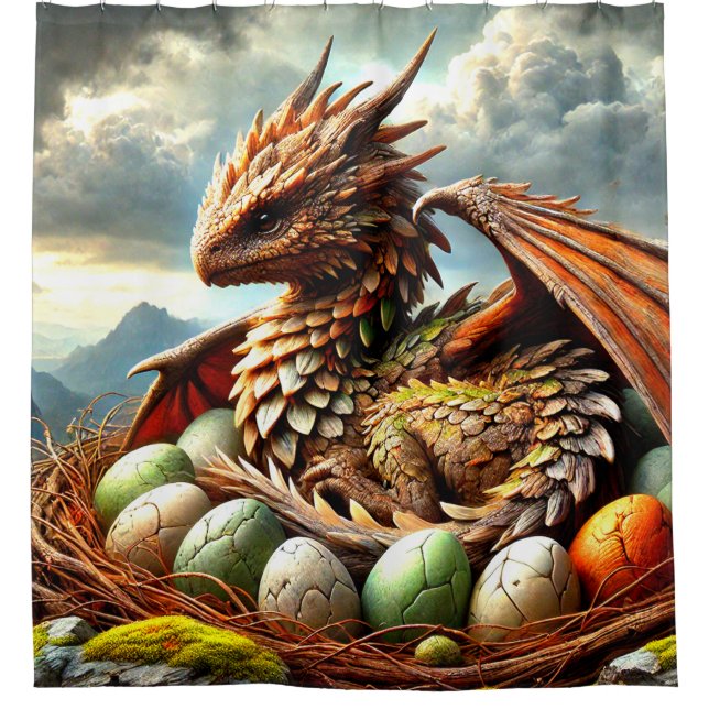 Cortina Para Box Dragon Art (Frente)