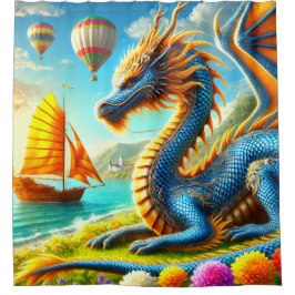 Cortina Para Box Dragon Art