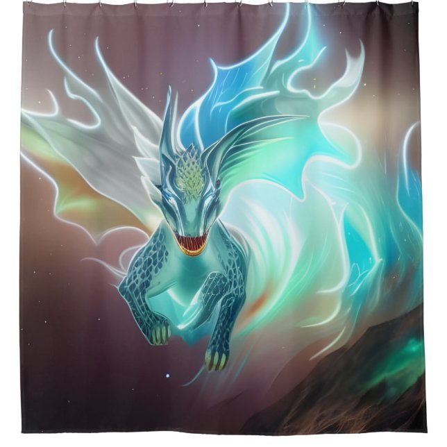Cortina Para Box Dragon Shower Curtain (Frente)