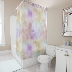 Cortina Para Box Dreamy Dourado Purple Ombre