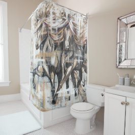 Cortina Para Box Drei Tölter Braun