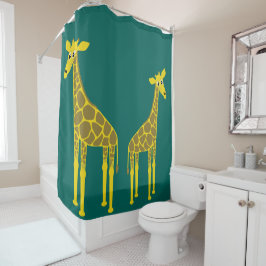 Cortina Para Box Duas girafas