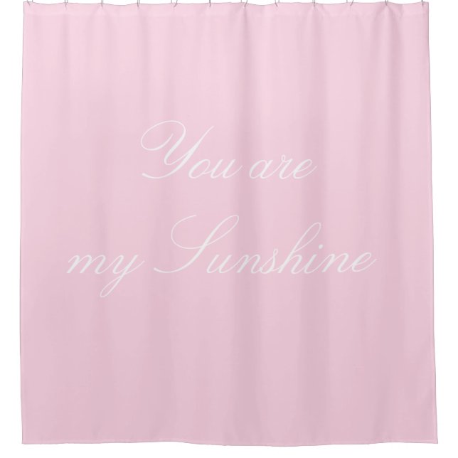 Cortina Para Box Duschvorhang "You are my Sunshine" - DesignDElia (Frente)