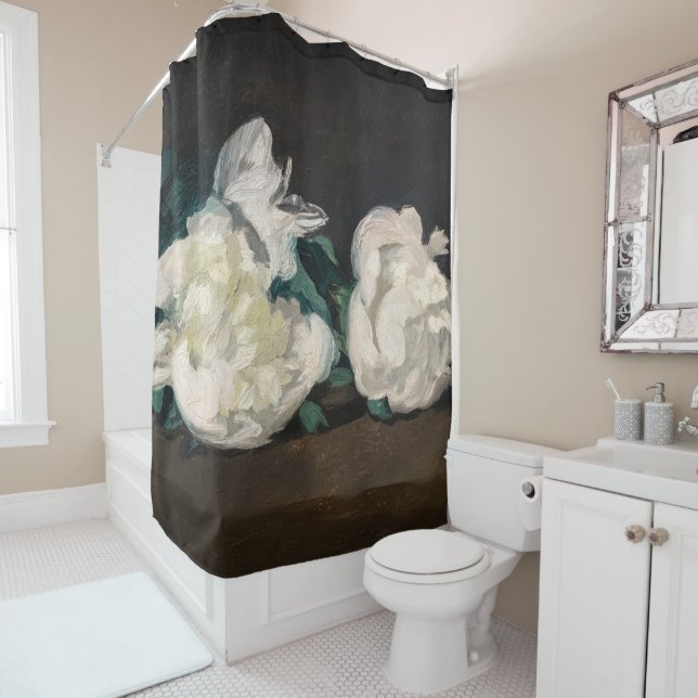 Cortina Para Box Edouard Manet - Ramo de Camponeses Brancos, Secado (In Situ)