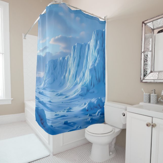 Cortina Para Box „Eismauer – Das Ende der bekannten Welt“ (In Situ)