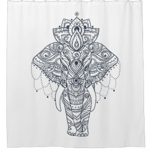 Cortina Para Box Elefante inspirado
