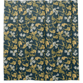 Cortina Para Box Elegância Botânica Vintage