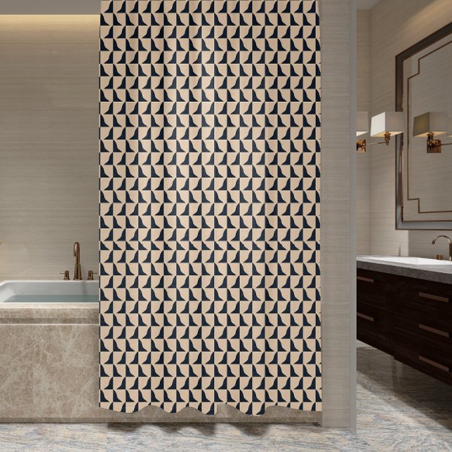 Cortina Para Box Elegância de Luxe à meia-noite (Criador carregado)