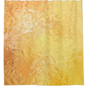 Cortina Para Box Elegância Dourada: Fundo Luxuoso Abstrato