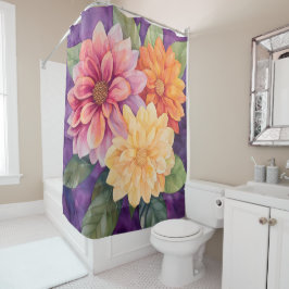 Cortina Para Box Elegância Floral Vibrante