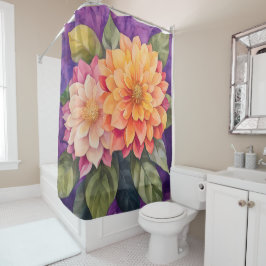 Cortina Para Box Elegância Floral Vibrante