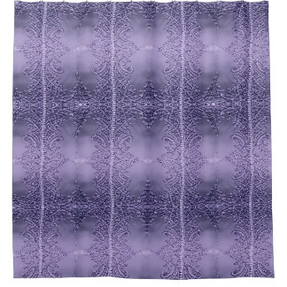 Cortina Para Box Elegância Roxa