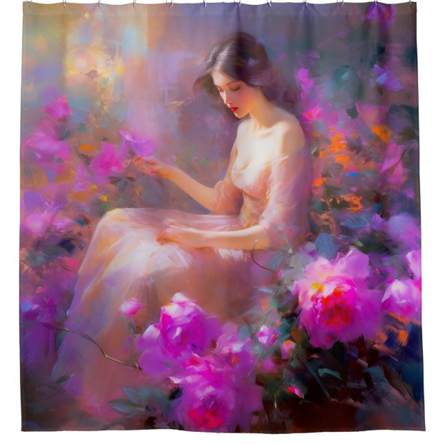 Cortina Para Box Elegância Sensual (Frente)