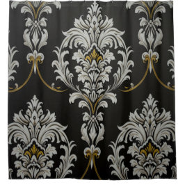 Cortina Para Box Elegante Barroco Damask