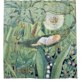 Cortina Para Box Elsa Beskow Thumbelina Fairy