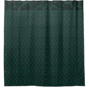 Cortina Para Box Emerald Damask