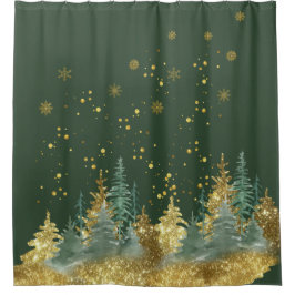 Cortina Para Box Enchanting Forest Woodland Shower Curtain