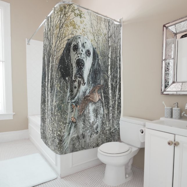 Cortina Para Box English Setter  (In Situ)