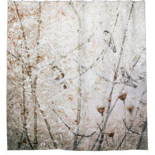 Cortina Para Box Engordas e ondulações Semi Abstrato Natureza Ter