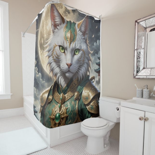 Cortina Para Box Epic Armored Cat Warrior (In Situ)