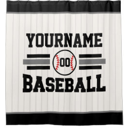 Cortina Para Box Equipe de NOME Personalizada do Jogador de Basebal