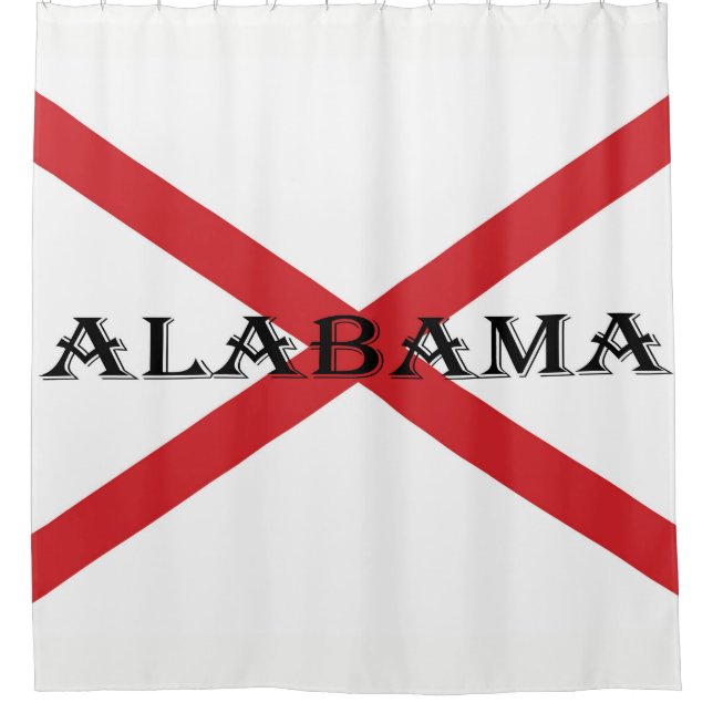 Cortina Para Box Escândalo Alabama e Flag (Frente)