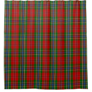 Cortina Para Box Escocês Clan MacLean da Xadrez Duart Tartan