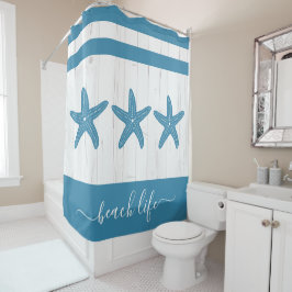 Cortina Para Box Escritura de guiamento da praia lenha-estrela-bran