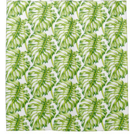 Cortina Para Box Esculturas de folha numa cortina de Chá