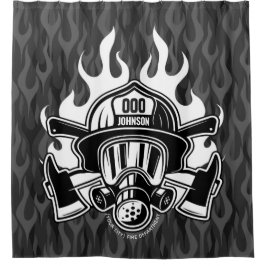 Cortina Para Box Estação Personalizada de Bombeiros de Emergência