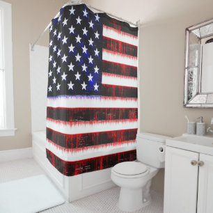 Cortina Para Box Estados Unidos Americanos - bandeira dos EUA, garo