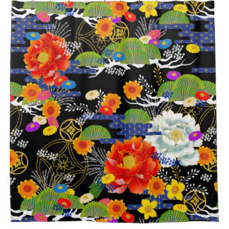 Cortina Para Box estilo iuzen japonês