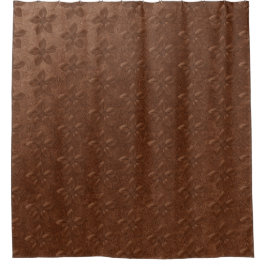 Cortina Para Box Estilo Vintage Antigo Couro de Cobre Texturizado F