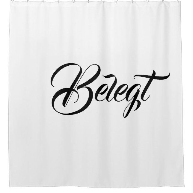 Cortina Para Box ESTILOS ART&DESIGN DE CORTIDA DO chá (Frente)