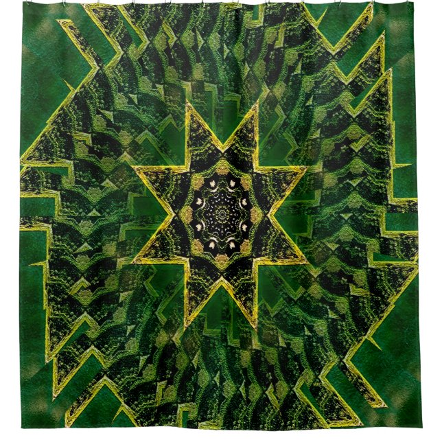 Cortina Para Box Estrela de Árvore..... (Frente)