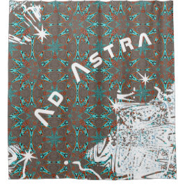 Cortina Para Box Estrela Fractal do Futuro - Ad Astra