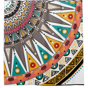 Cortina Para Box Ethnic, ornament