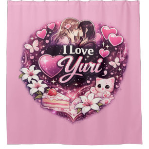 Cortina Para Box Eu Amo Yuri   Estética de Anime de Amor entre Garo