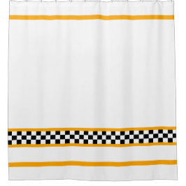 Cortina Para Box Exame Preto E Branco Acentuado