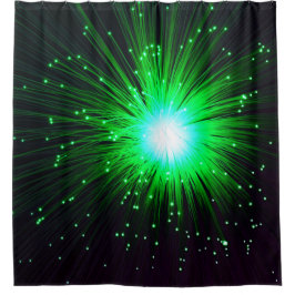 Cortina Para Box Explosão Verde